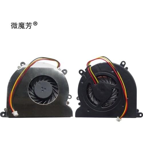 New Laptop cpu cooling fan for DELL Vostro 1310 V1310 1510 2510 V1320 Notebook Cooler Radiator Computer Replacement 3line