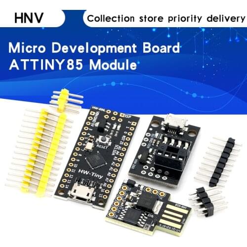 Official Blue Black TINY85 Digispark Kickstarter Micro Development Board ATTINY85 module for Arduino IIC I2C USB