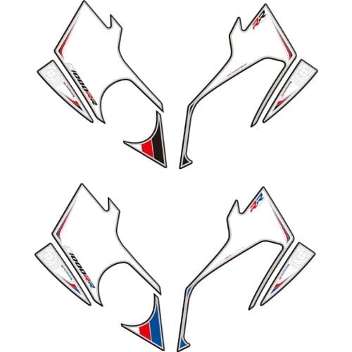 Motorcycle Front Fairing Engine Vehicle sticker 3D Edge Gel Protection Tank Paint pad for BMW S1000RR 2009-2011 2010