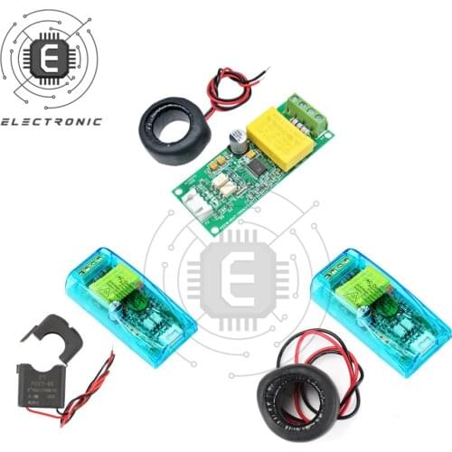 PZEM-004T AC Digital Multi-Function Meter Power Supply Voltage Current Tester Meter Ammeter Voltmeter Open-close/Closed CT