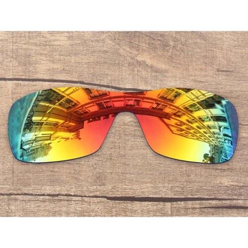 Vonxyz Ruby Mirror Polarized Replacement Lenses for-Oakley Antix Frame