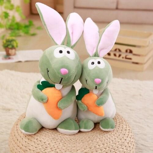 1PC 35cm Super Cute Rabbit Plush Toy Stuffed Soft Bunny Doll Baby Kids Toys Animal Toy Birthday Christmas Gift