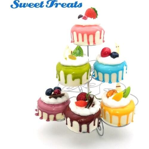 Sweettreats Best 3 Tier Cupcake Stand holding 13 Cupcakes