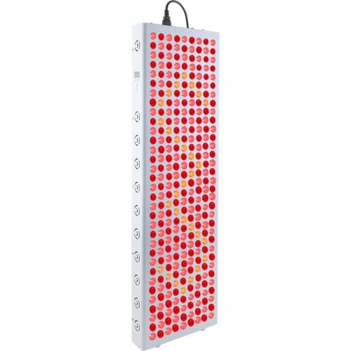 Timmable 1500W 630nm 660nm Red Therapy Light, 810nm 830nm 850nm LED Infrared Light Therapy Full Body, Red LED Grow Light