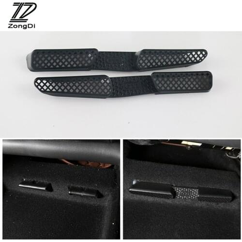 ZD 2pcs For Skoda Yeti 5L Accessories 2009-2017 car seat air conditioner air outlet protective cover sticker