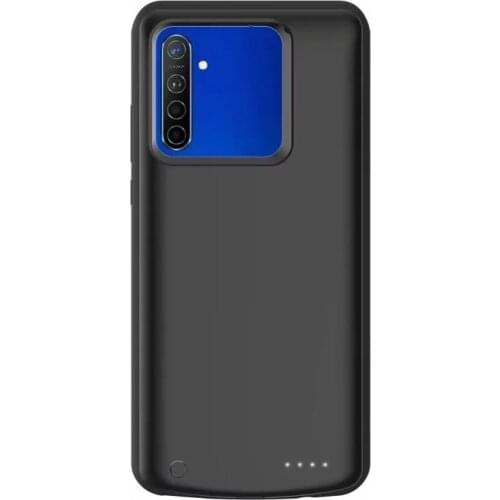 Relme Q Battery Case For OPPO K5 Relme X2 Power Cases Slim Silicone frame shockproof Backup Power Pack Charger cover Funda