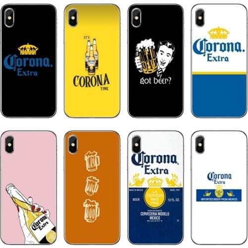 Corona Extras beer Soft Phone Case For Samsung Galaxy A71 A70 A60 A51 A50 A41 A40 A31 A30 A20E A21S A12 A10 A7 A5 A3