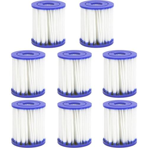 Pump Pool Filter Cartridge 58093 Type I for 330 Gallon Pool Filter 6packs