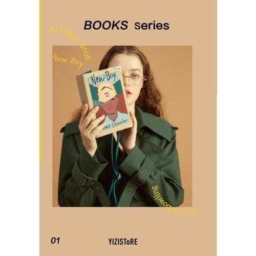 YIZISTORE Original Retro Messenger Bags Vintage Flap Cross Body Bags In BOOKS Series 2