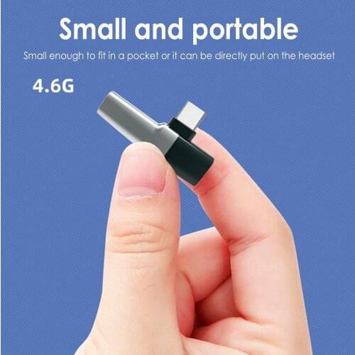 Type C 3.5 Jack Earphone USB C to 3.5mm Headphone Metal 2in 1 Audio Adapter for Huawei P30 Xiaomi 9 Charging Cable Connector