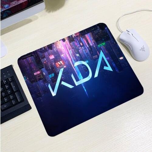 Hot LOL KDA Pad for Mouse Pc Gamer Complete Csgo Mousepad Anime Mat Keyboards Accessories Gaming Keyboard Computer Table Deskmat