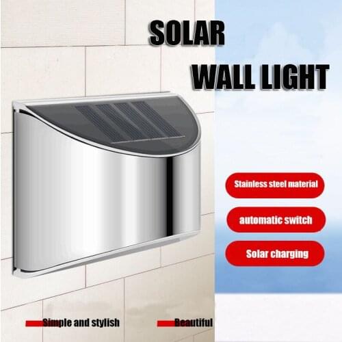Garden Solar Lights Outdoor Waterproof Led Exterior Lighting Wall Emergency Auto Night Lamp In Garage For Country House