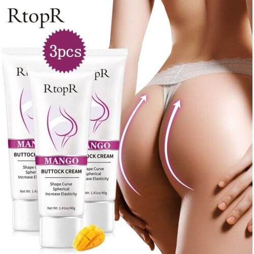 3 PCS Mango Firming Buttock Enhancement Cream Buttock Serum Improves Back And Leg Pain Eliminate Printing