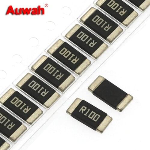 50pcs 2512 Chip Metal alloy resistor 6432 1% 0.1 0.12 0.15 0.18 0.2 0.22 0.25 0.27 0.3 0.33 0.39 Ohm R 2W 3W Low resistance