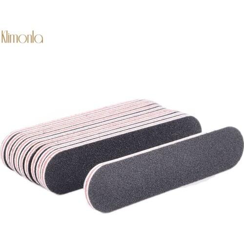 50pcs/lot Mini Nail File 100/180 Grits UV Gel Nail Polish Blocks Sanding Buffers Pedicure And Manicure DIY Salon Tools 9*2cm