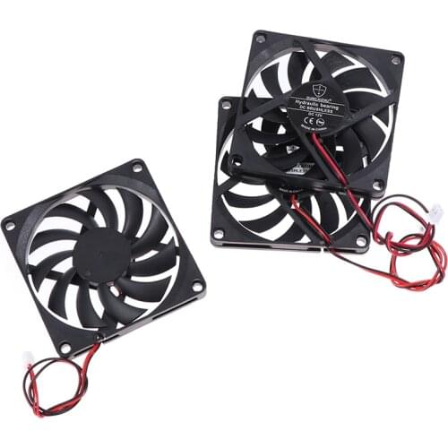 8010 DC Cooling Fan Oily Silent 5V12V24V Notebook Brushless Industrial Fan New Arrival