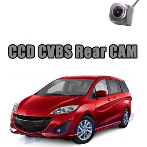 Car Rear View Camera CCD CVBS 720P For Mazda 5 Mazda5 Premacy MK3 2010~2015 Reverse Night Vision WaterProof Parking Backup CAM