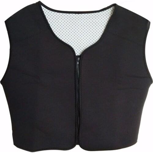 Free Shipping Men Women Tourmaline Self-heating Magnetic Therapy Vest Waistcoat Back Protection Back Support
