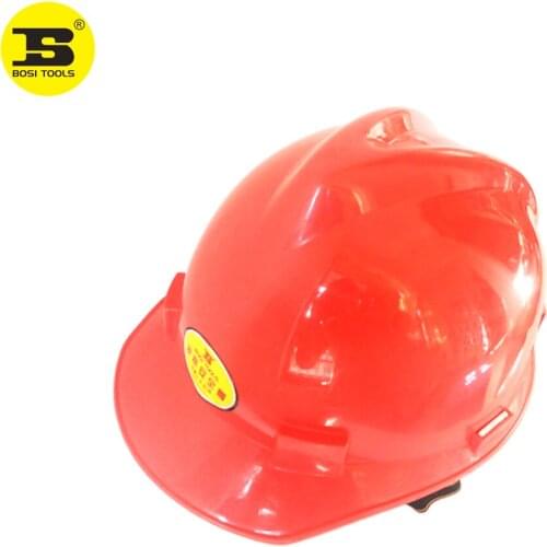 BOSI Construction Hard hat safety helmet red
