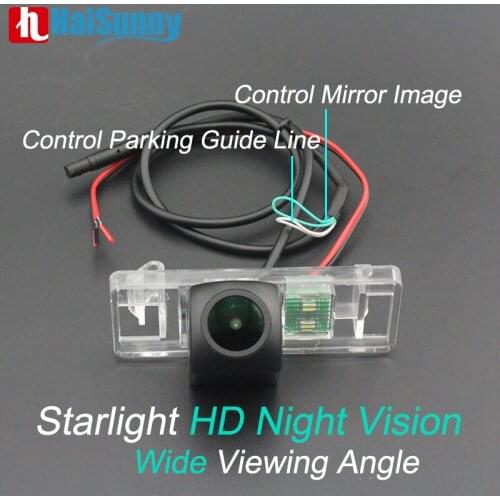 Car Rear View Camera For Nissan Qashqai Pathfinder Juke Peugeot 307 307CC Citroen C3 MCCD Night Vision Reverse Camera Fisheye