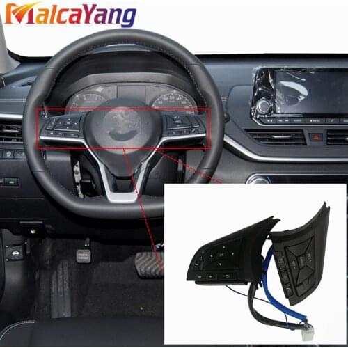 Buttons Bluetooth Phone Cruise Control Volume For Nissan Navara LEAF Note 2018 Steering Wheel Button