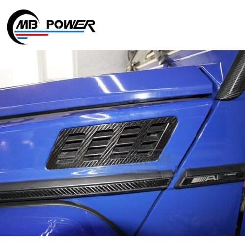 G class W463 CF side molding trim kit with logo 1990~2018y W463 g63 g65 Carbon fiber material side molding trim kits