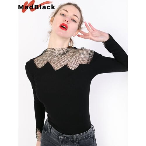 Женские футболки с длинным рукавом Mad Black China At AliExpress
