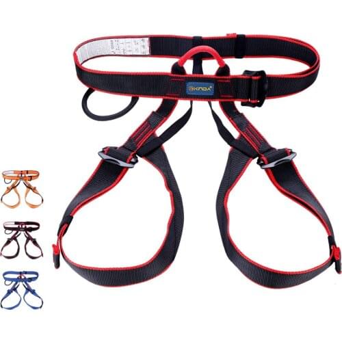 Multipurpose Outdoor Half-body Harness Adjustable Outdoor Mountain Climbing Safety Belt Equipment Climbing Safety Harness