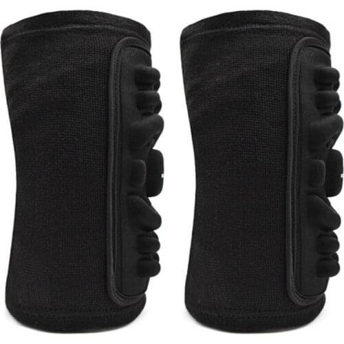 Motorcycle bike Knee Pads Protector Thick Sponge Anti-Slip Collision Avoidance Knee Sleeve Dual Use Sports Protection Support