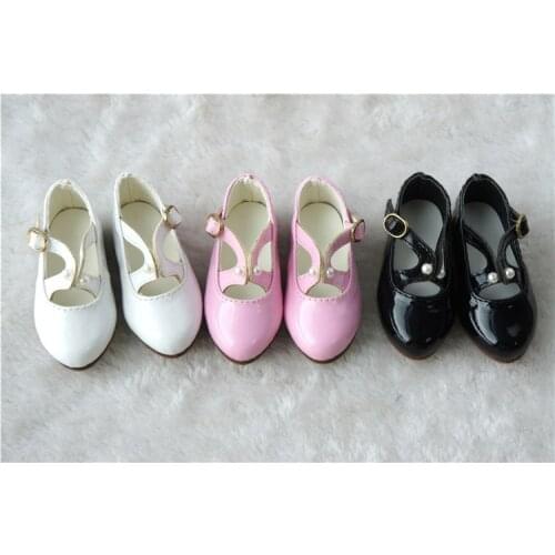 JS-085 Fashion MSD Doll Shoes 1/4 BJD Mini dolls shoes 6cm PU leather Shoes for Dolls High Quality Doll Accessories