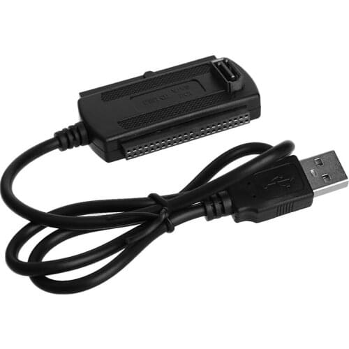 OOTDTY USB 2.0 to IDE/SATA 2.5" 3.5" Hard Drive Disk HDD Adapter Converter Cable New