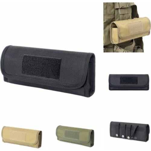 By DHL 50pcs 18 Round Tactical Shell Holder Ammo Bag Hunting Shooting Military Waist Bag Gauge Cartridges Bullet Pouch