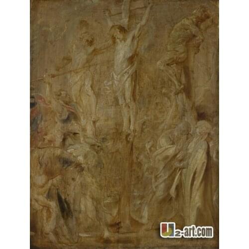 Canvas Prints (The Coup de Lance ) by Peter Paul Rubens wholesale classic oil painting giclee printing on canvas Religion-304