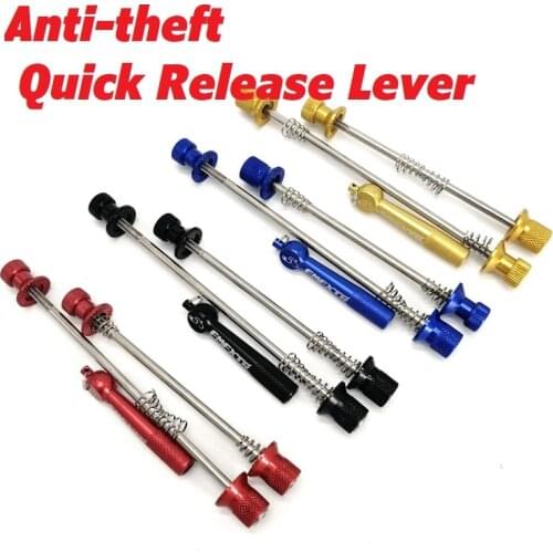 Bicycle Anti-theft Quick Release Lever 110mm 145mm Front Rear Quick Release Road MTB Mountain Bike Accessories