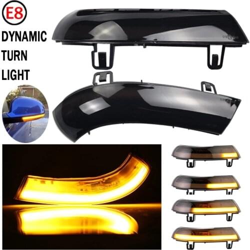 2pcs LED Side Mirror Dynamic Turn Signal Sequential Light For VW Golf MK5 2003-2008