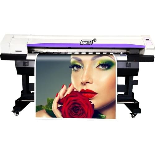 High speed and long life large format eco solvent vinyl sticker printer with EPS DX5 DX7 XP600 i3200 head