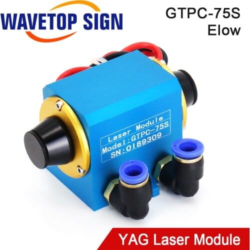 WaveTopSign GTPC 75S 75w Elbow YAG Laser Module GTPC-75S 90Degrees Laser Diode Pump use for YAG Laser Machine