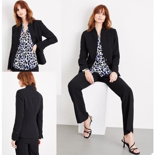 England Style Casual Women Suits Custom Made Office Lady Loose Blazer Business Daily Coat 2 Pieces (Skirt + Jacket )