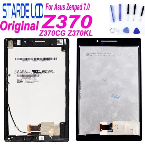 STARDE 7''LCD for Asus ZenPad 7.0 Z370CG Z370 Z370KL LCD Display Touch Screen Digitizer Assembly with Frame Z370 LCD with Tools