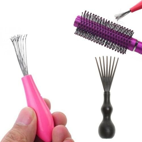 1PC Hot Fashion Mini Hair Brush Combs Cleaner Magic Shower Women Hair Combs Cleaning Brush Tools
