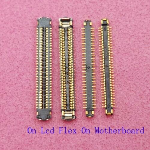 1Pcs USB Charger Charging Dock Port FPC Connector For Samsung Galaxy S8plus G950 S8 Plus G955 A50 A505 A505F Plug on Board 64Pin