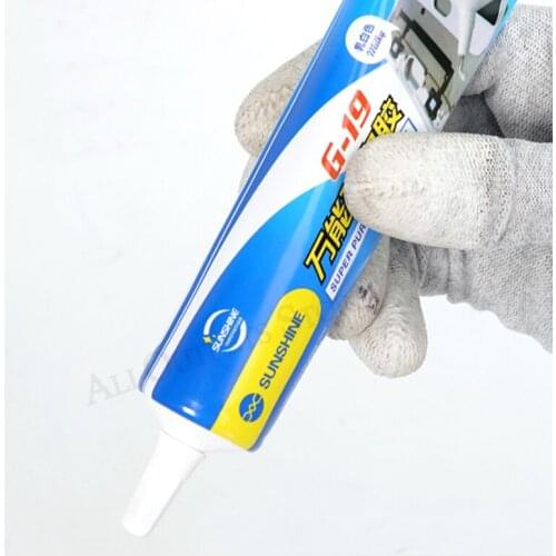 3pcs Sunshine 50ml G-19 Multipurpose Mobile Phone Repair Jewelry DIY Milky White Adhesives super strong Universal Quick dry glue