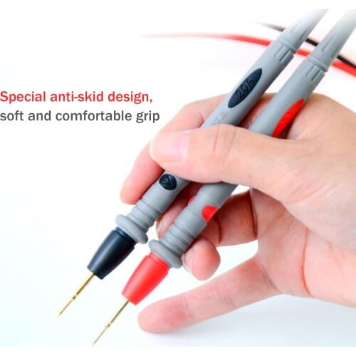 5 Pair Universal Probe Test Leads Pin for Digital Multimeter Needle Tip Meter Multi Meter Tester Lead Probe Wire Pen Cable 20A