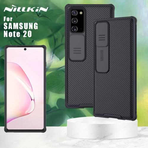 NILLKIN Camera Protection for Samsung Galaxy Note 20 Back cover Case Bumper Cases for Samsung Note 20 Ultra 5G S20 Ultra Plus