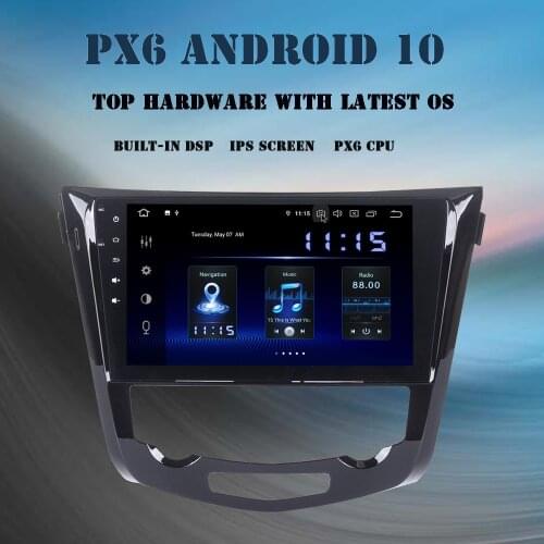 Dasaita for Nissan X-Trail Qashqai j11 j10 Multimedia 2014 2015 2019 Car 10.2" Android 10.0 Vehicle GPS PC Radio DSP CarPlay RDS