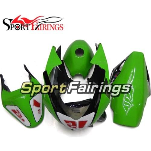 Finerglass Racing Green Black Hull For Kawasaki 250 EX-250 08 09 10 11 12 2008 - 2012 Injection ABS Motorcycle Fairing