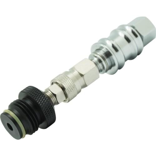 SPUNKY Paintball Remote Hose Line Slide Check Adapter