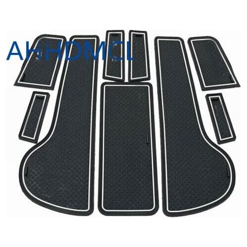 Car Door Gate Slot Mats Cup Armrest Storage Pad Mat For Chevrolet Cruze 2009 2010 2011 2012 2013 2014