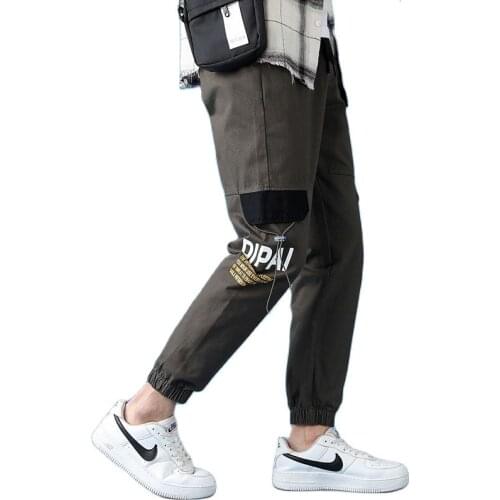Cargo Pants Men 2021 Fashion Hip Hop Streetwear Jogger Pant Trousers Gyms Fitness Casual Joggers Sweatpants Men Pants
