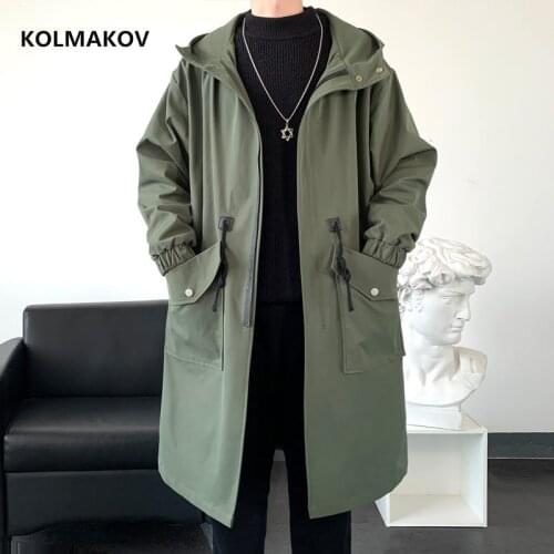 2021 new arrival spring coat men high quality trench coat men,autumn mens casual jackets ,plus-size M-3XL